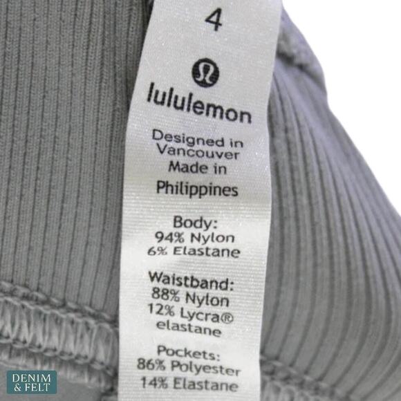 Lululemon Dance Studio Mid-Rise Jogger Silver Drop Gray Pants Sz 4 🖤 - Picture 9 of 16